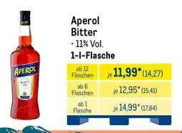METRO Aperol Bitter Angebot