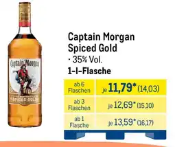 METRO Captain Morgan Spiced Gold Angebot