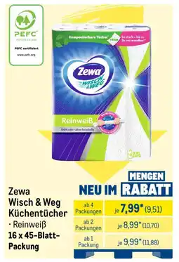 METRO Zewa Wisch & Weg Küchentücher Angebot