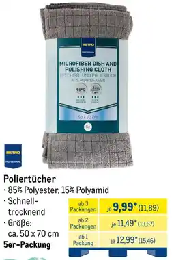 METRO METRO PROFESSIONAL Poliertücher Angebot