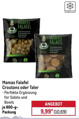 METRO Mamas Falafel Croutons oder Taler Angebot