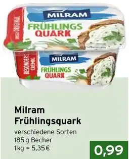 CAP Markt Milram Frühlingsquark Angebot