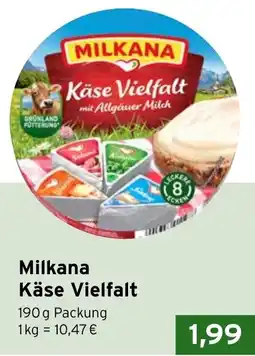 CAP Markt Milkana Käse Vielfalt Angebot