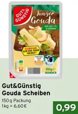 CAP Markt Gut&Günstig Gouda Scheiben Angebot