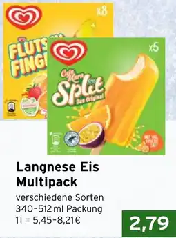 CAP Markt Langnese Eis Multipack Angebot