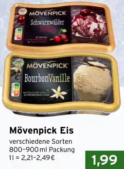 CAP Markt Mövenpick Eis Angebot
