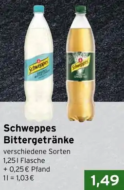 CAP Markt Schweppes Bittergetränke Angebot