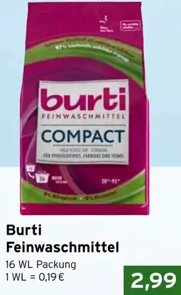 CAP Markt Burti Feinwaschmittel Angebot