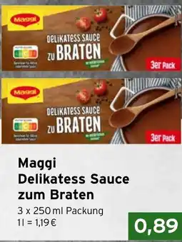 CAP Markt Maggi Delikatess Sauce zum Braten Angebot