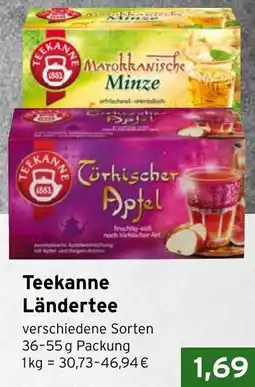 CAP Markt Teekanne Ländertee Angebot