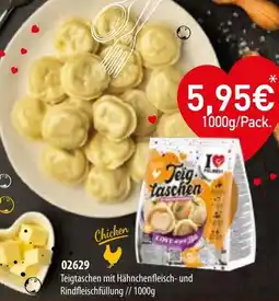 Mix Markt Teigtaschen mit Hähnchenfleisch- und Rindfleischfüllung Angebot