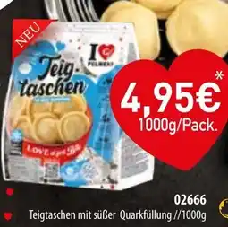 Mix Markt Teigtaschen mit süßer Quarkfüllung Angebot