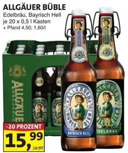 Lösch Depot ALLGÄUER BÜBLE Edelbräu, Bayrisch Hell Angebot