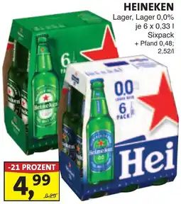 Lösch Depot HEINEKEN Lager, Lager 0,0% Angebot