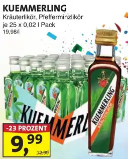 Lösch Depot KUEMMERLING Kräuterlikör, Pfefferminzlikör Angebot