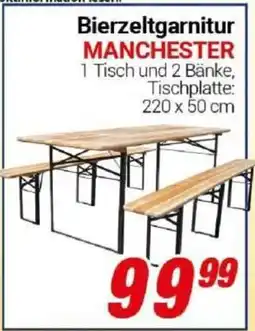 CENTERSHOP Bierzeltgarnitur MANCHESTER Angebot