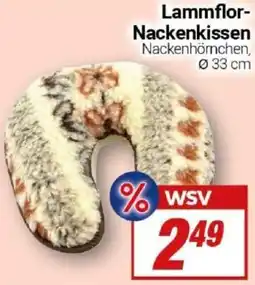 CENTERSHOP Lammflor Nackenkissen Angebot