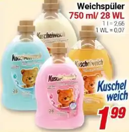 CENTERSHOP Kuschelweich Weichspüler Angebot