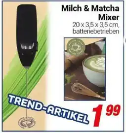 CENTERSHOP Milch & Matcha Mixer Angebot