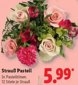 Lidl Strauß Pastell Angebot