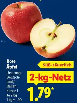 Lidl Rote Äpfel Angebot