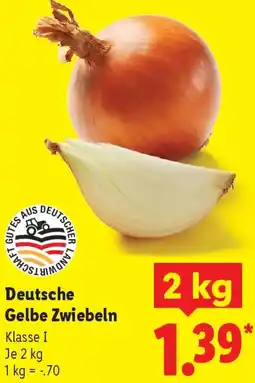 Lidl Deutsche Gelbe Zwiebeln Angebot