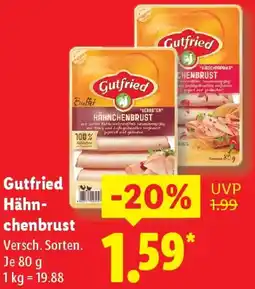 Lidl Gutfried Hähnchenbrust Angebot