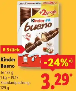 Lidl Kinder Bueno Angebot