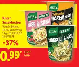 Lidl Knorr Snackbecher Angebot