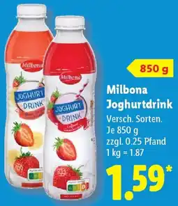 Lidl Milbona Joghurtdrink Angebot