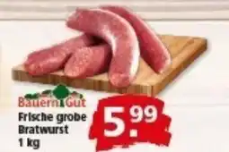 Multi Markt Bauern Gut Frische grobe Bratwurst Angebot