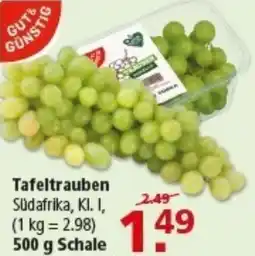 Multi Markt GUTS GUNSTIG Tafeltrauben Angebot