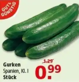 Multi Markt GUT& GUNSTIG Gurken Angebot
