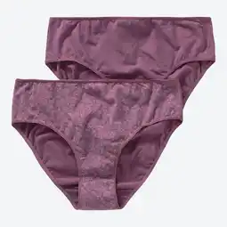 NKD Damen-Rioslip mit hohem Baumwollanteil, 2er-Pack Angebot