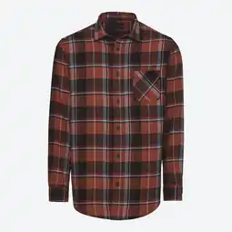 NKD Herren-Langarm-Flanellhemd mit Brusttasche Angebot