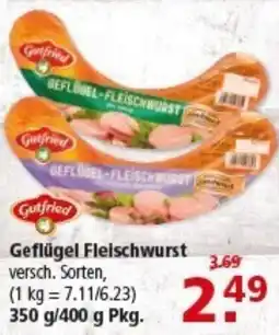 Multi Markt Gutfried Geflügel Fleischwurst Angebot