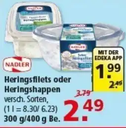 Multi Markt NADLER Heringsfilets oder Heringshappen Angebot