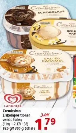 Multi Markt LANGNESE Cremissimo Eiskompositionen Angebot