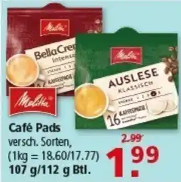Multi Markt Melitta Café Pads Angebot
