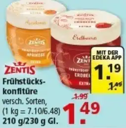 Multi Markt ZENTIS Frühstücks konfitüre Angebot