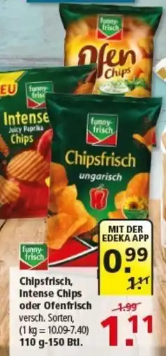 Multi Markt Chipsfrisch, Intense Chips oder Ofenfrisch Angebot