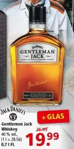 Multi Markt JACK DANIEL'S Gentlemen Jack Whiskey Angebot