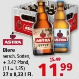 Multi Markt ASTRA Biere Angebot
