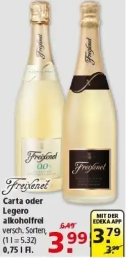 Multi Markt Freixenet Carta oder Legero alkoholfrel Angebot