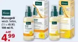 Multi Markt Kneipp Massageöl Angebot