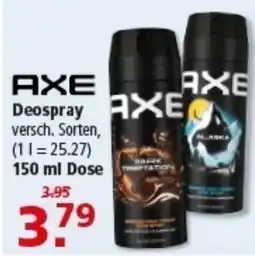 Multi Markt AXE Deospray Angebot