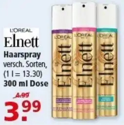 Multi Markt L'OREAL Elnett Haarspray Angebot