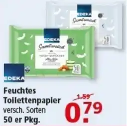 Multi Markt EDEKA Feuchtes Toilettenpapier 50 er Pkg. Angebot