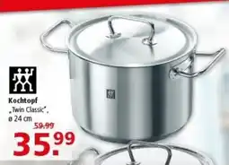Multi Markt ZWILLING Kochtopf „Twin Classic", Ø 24 cm Angebot
