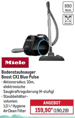 METRO Miele Bodenstaubsauger Boost CX1 Blue Pulse Angebot